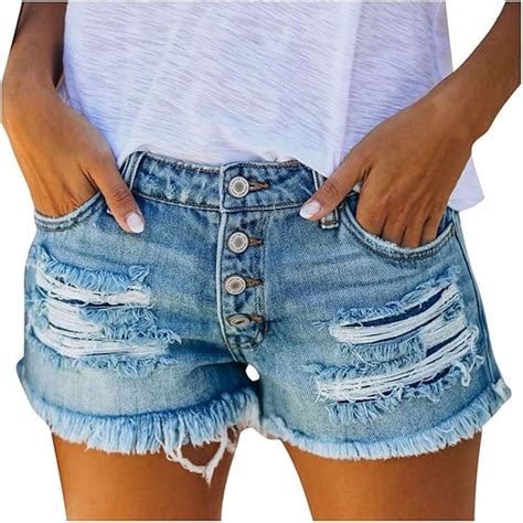 Designerjeans en denim shorts voor dames 